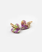 Boucles d'oreilles Lova Lova Vert et magenta