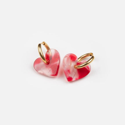 Boucles d'oreilles Lova Lova Rouge