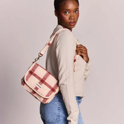 Sac Margault Tartan rose