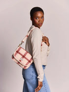 Sac Margault Tartan rose