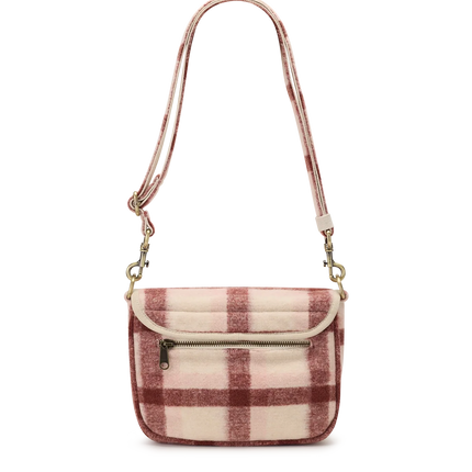Sac Margault Tartan rose