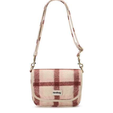 Sac Margault Tartan rose