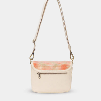 Sac Margault Tressage corail