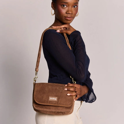 Sac Margault velours macchiato