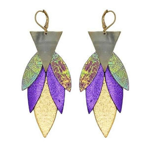 NEW Boucles d’oreilles Demisel - Violet