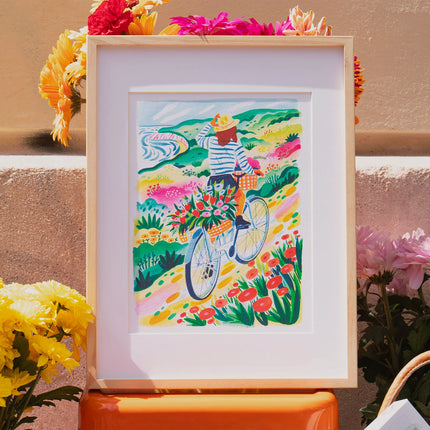 Coffret peinture au numéro - Promenade près de l'Océan