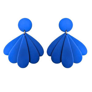 NEW Boucles d’oreilles Demisel - Jackie bleu roi mat