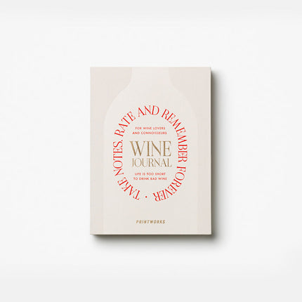 Carnet de dégustation de vin