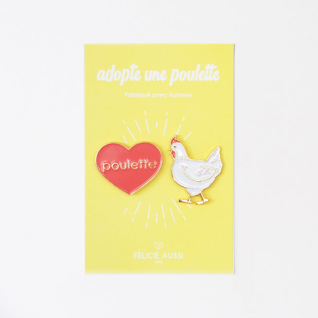 NEW Pin's poulette