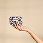 Porte monnaie Lili Léopard lilas