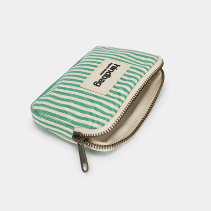 Porte monnaie Lili Rayures vert