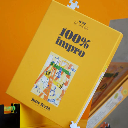 Puzzle 500 pièces 100% impro