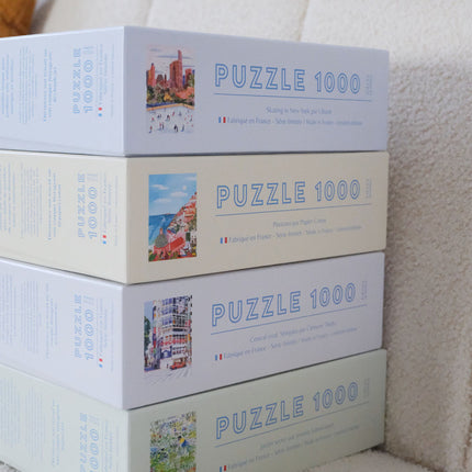 Puzzle Puzzle Skating in New York par Ban Hee - 1000 pièces