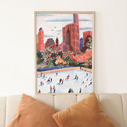 Puzzle Puzzle Skating in New York par Ban Hee - 1000 pièces