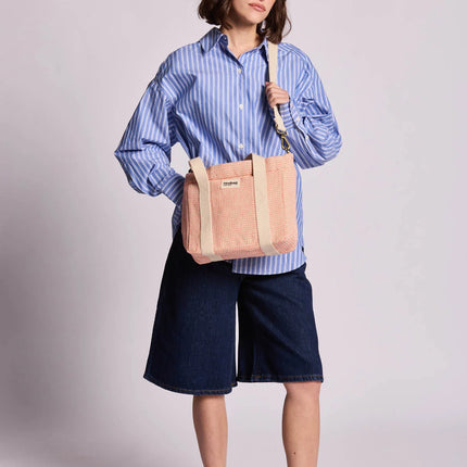 Sac Louise Tressage corail