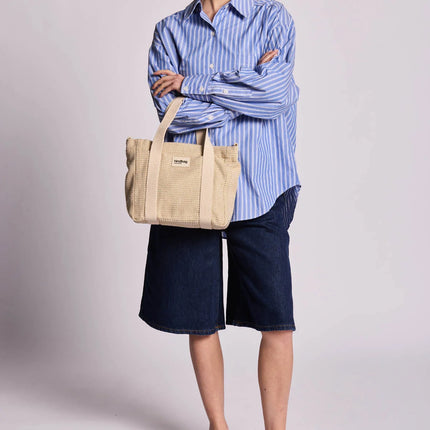 Sac Louise Tressage écru