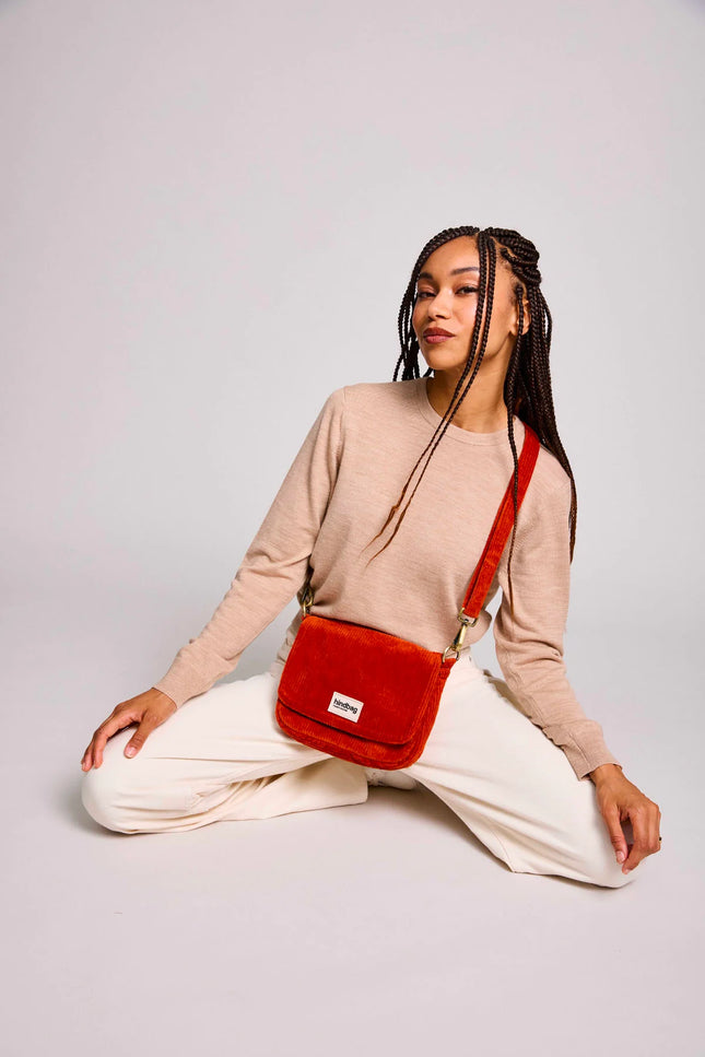 NEW Sac Margault velours brique