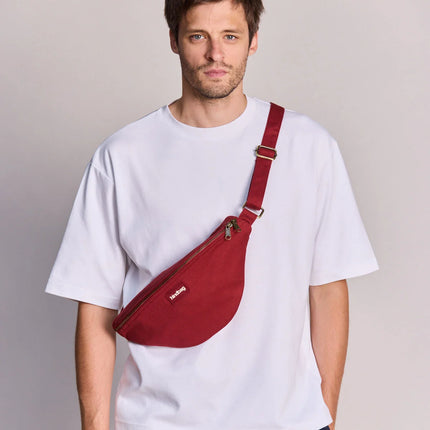Sac banane Sasha bordeaux