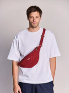 Sac banane Sasha bordeaux