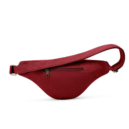 Sac banane Sasha bordeaux