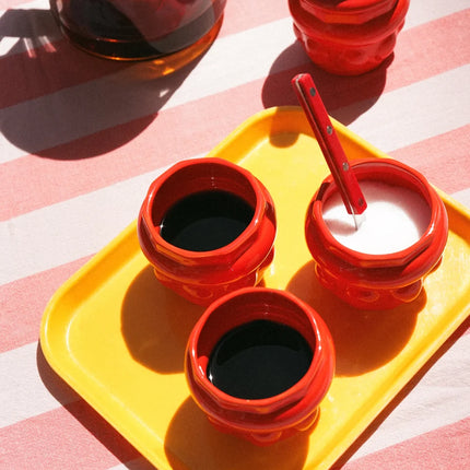 Duo de tasses Billy rouge