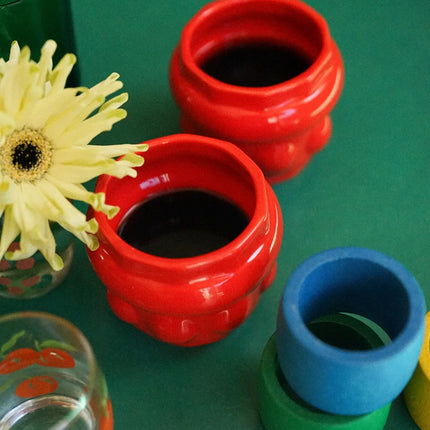 Duo de tasses Billy rouge