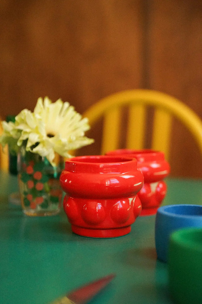 Duo de tasses Billy rouge