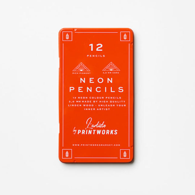 Crayons de couleur Néon