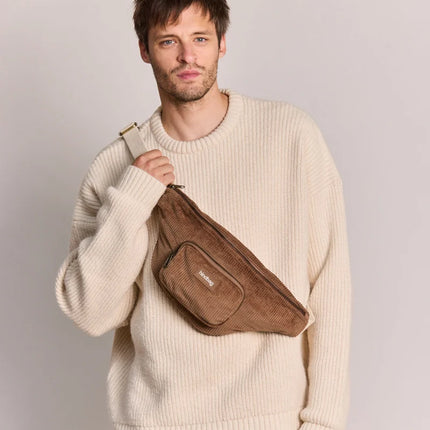 Sac banane Sofia Velours macchiato