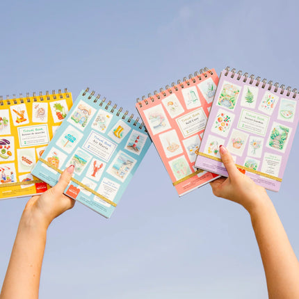 Travel book carnet d'aquarelle - Air marin