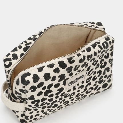 NEW Trousse de toilette Léon Léopard écru