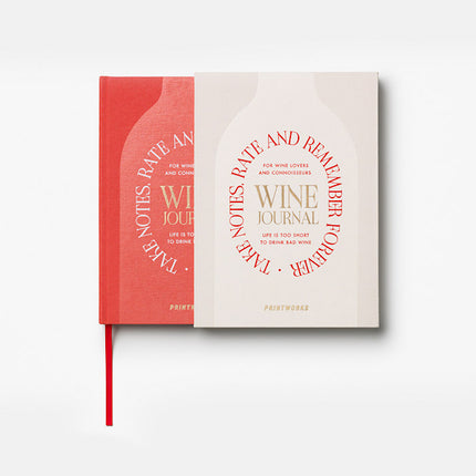 Carnet de dégustation de vin