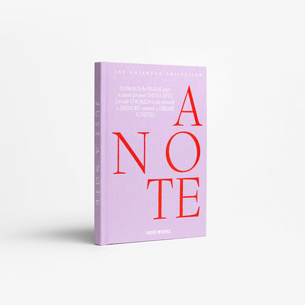 Carnet Just a note violet