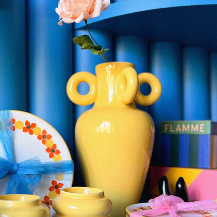 Vase Harrison jaune