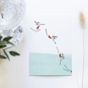Carte postale Le grand saut My Lovely Things