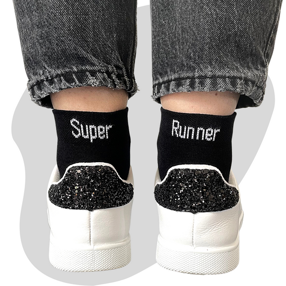 Chaussettes à message Super runner - taille homme