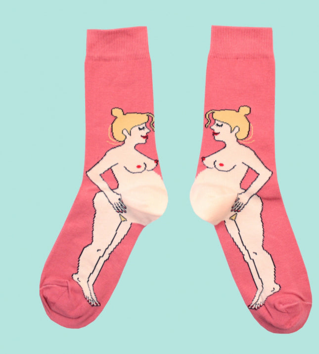 Chaussettes Made in France Enceinte, Nouvel Arrondissement Concept