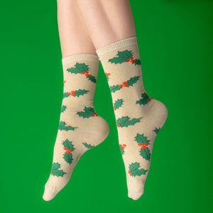 NEW Chaussettes Houx paillettes Coucou Suzette