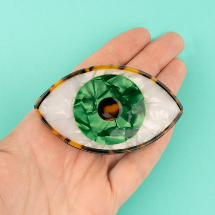 Pince à cheveux Oeil vert