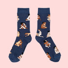 Chaussettes Kamasutra bleu