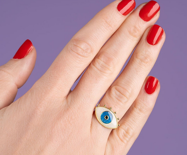 Bague oeil qui change de couleur Coucou Suzette, Nouvel