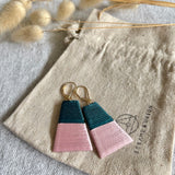 Boucles d'oreilles Amma avec attaches - 5 coloris